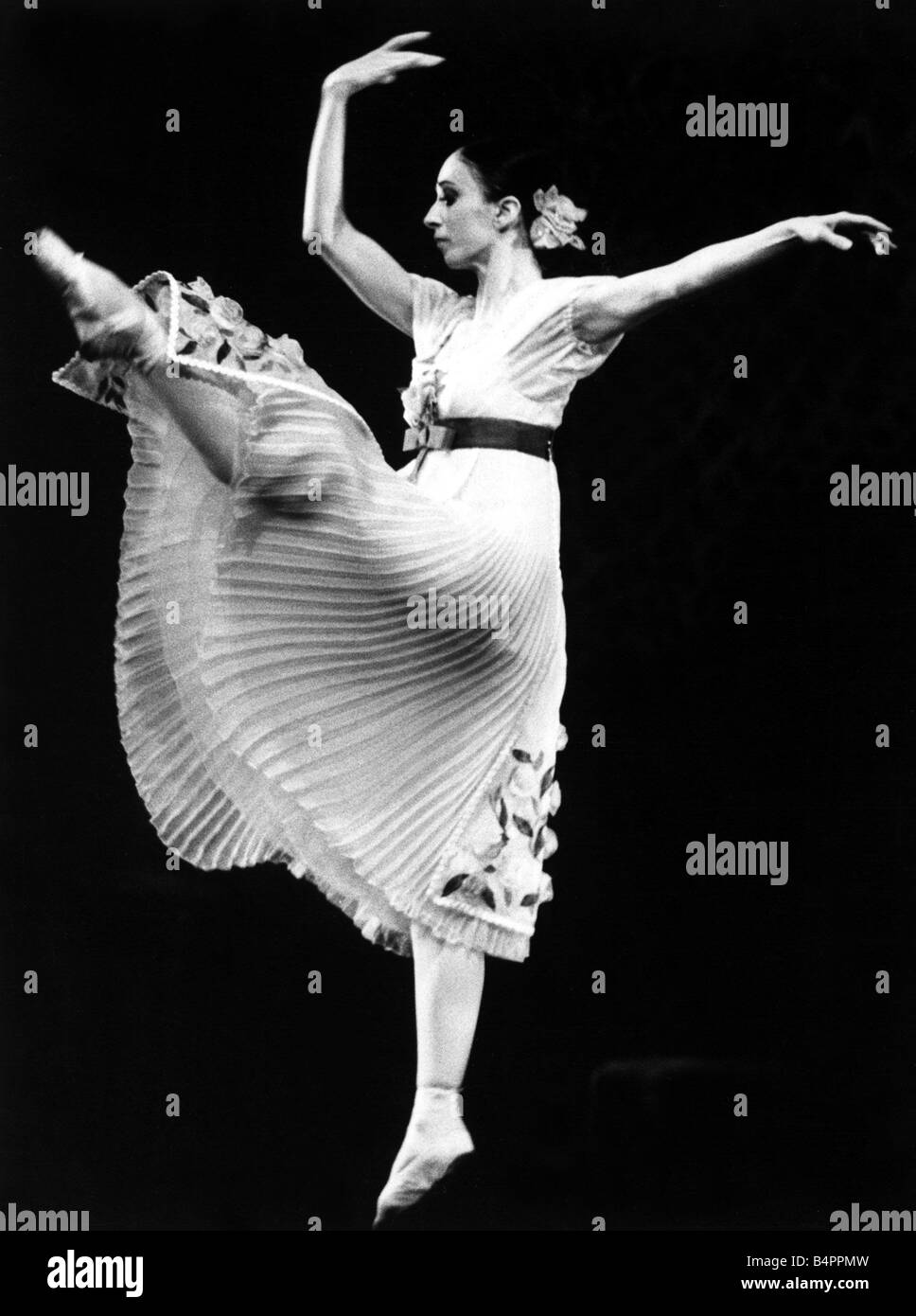 Marcia Haydee at Tatiana in the Stuttgart Ballet productino of John Cranko s ballet Onegin at the Royal Opera House Covent Garden July 1974 Stock Photo
