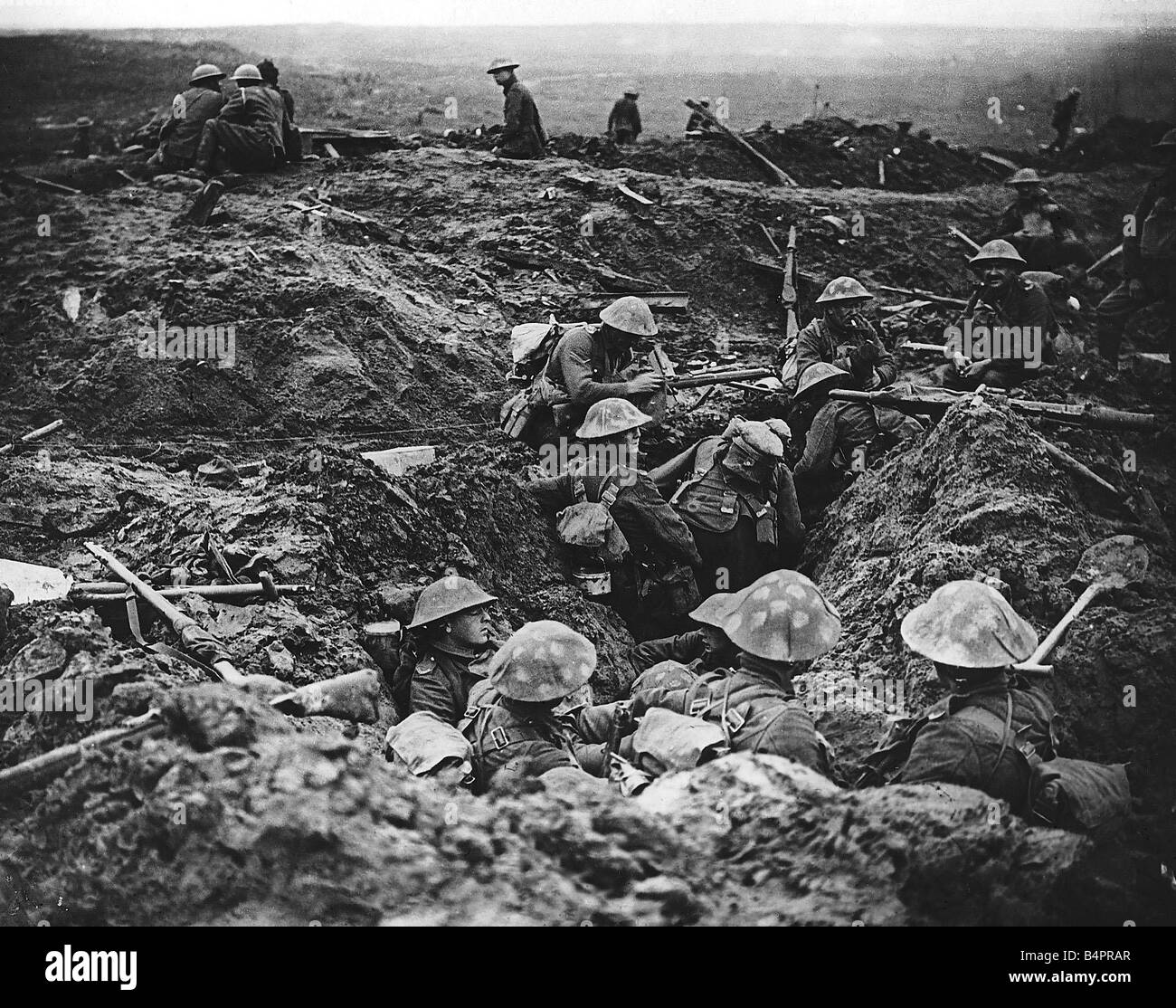 Первые минуты нападения. Битва под Ипром 1915. Битва на Ипре 1914.