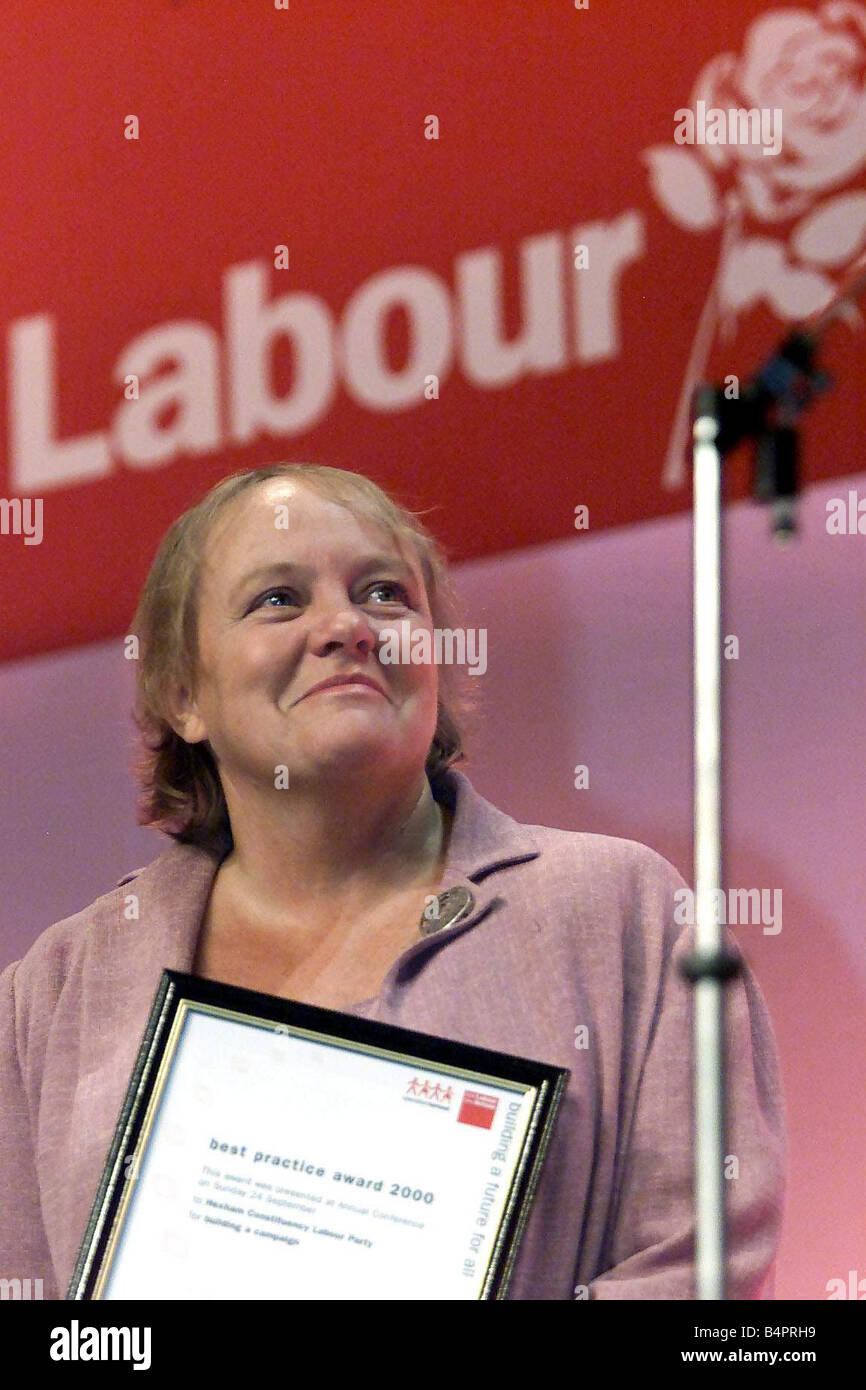 Mo Mowlam MP Makes Her Speech September 2000 At The Labour Party ...