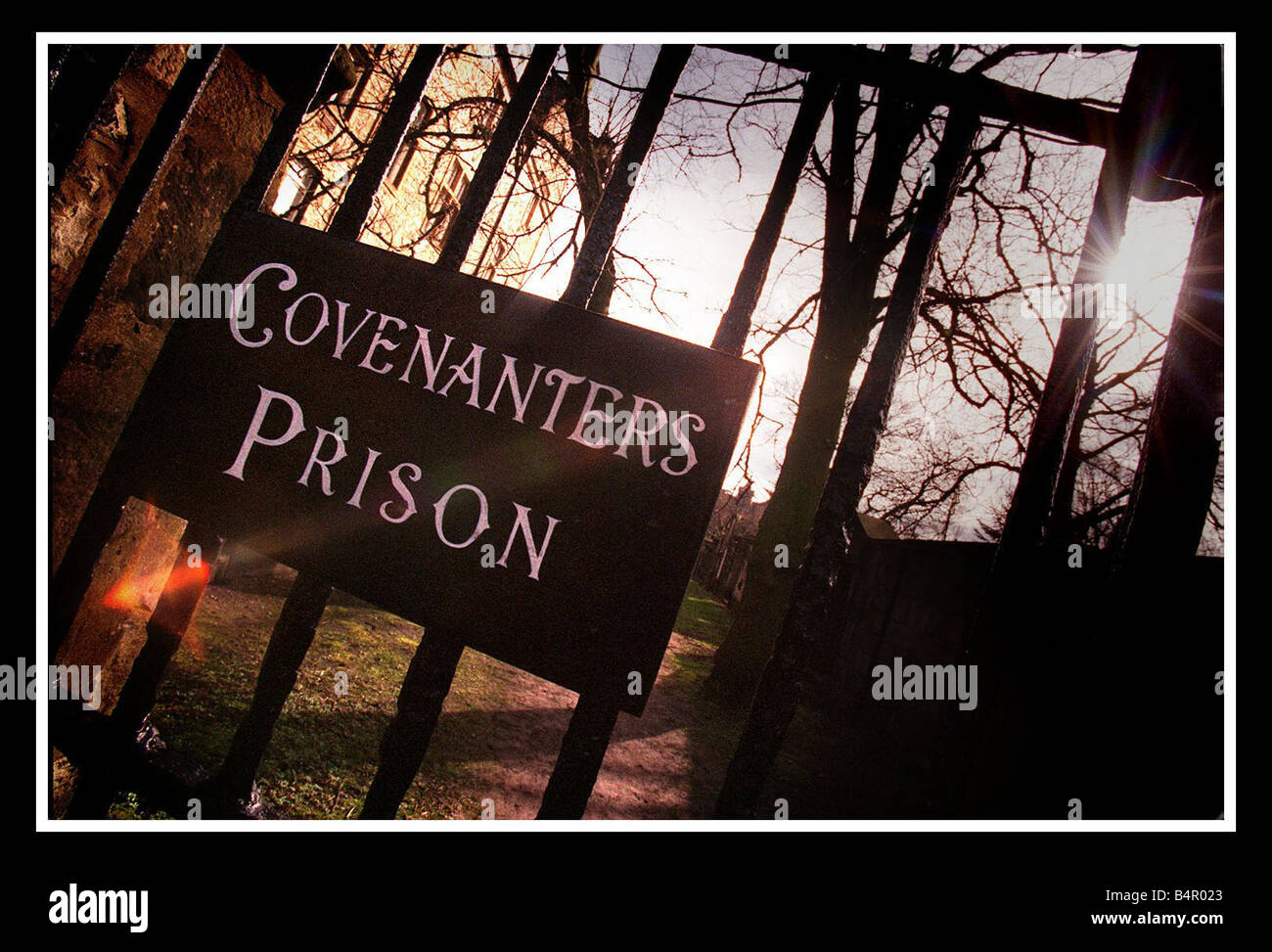 Greyfriars graveyard Covenanters prison Black Mausoleum March 2000