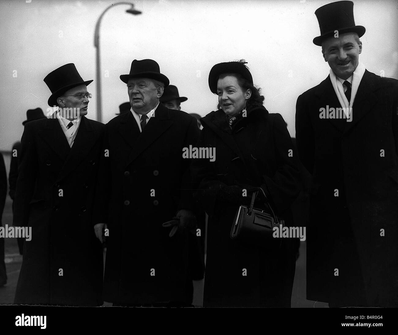 Ivan Riba President of Yugoslavia attending Feb 1952 the Funeral of ...