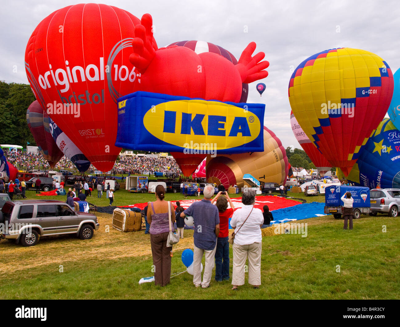 The Bristol Balloon Fiesta Stock Photo Alamy