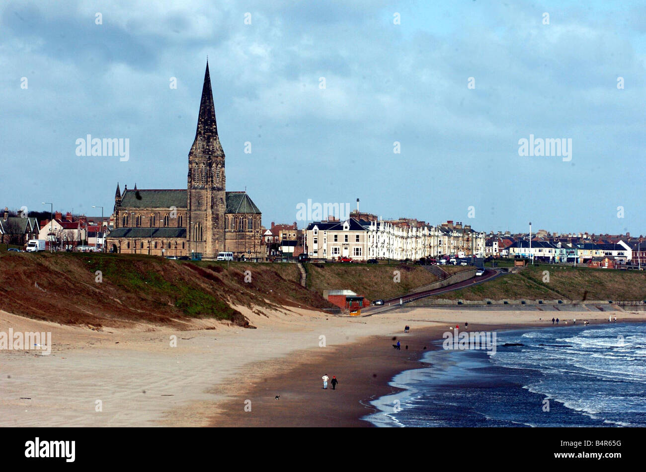 St s Church Cullercoats 04 03 05 Stock Photo Alamy