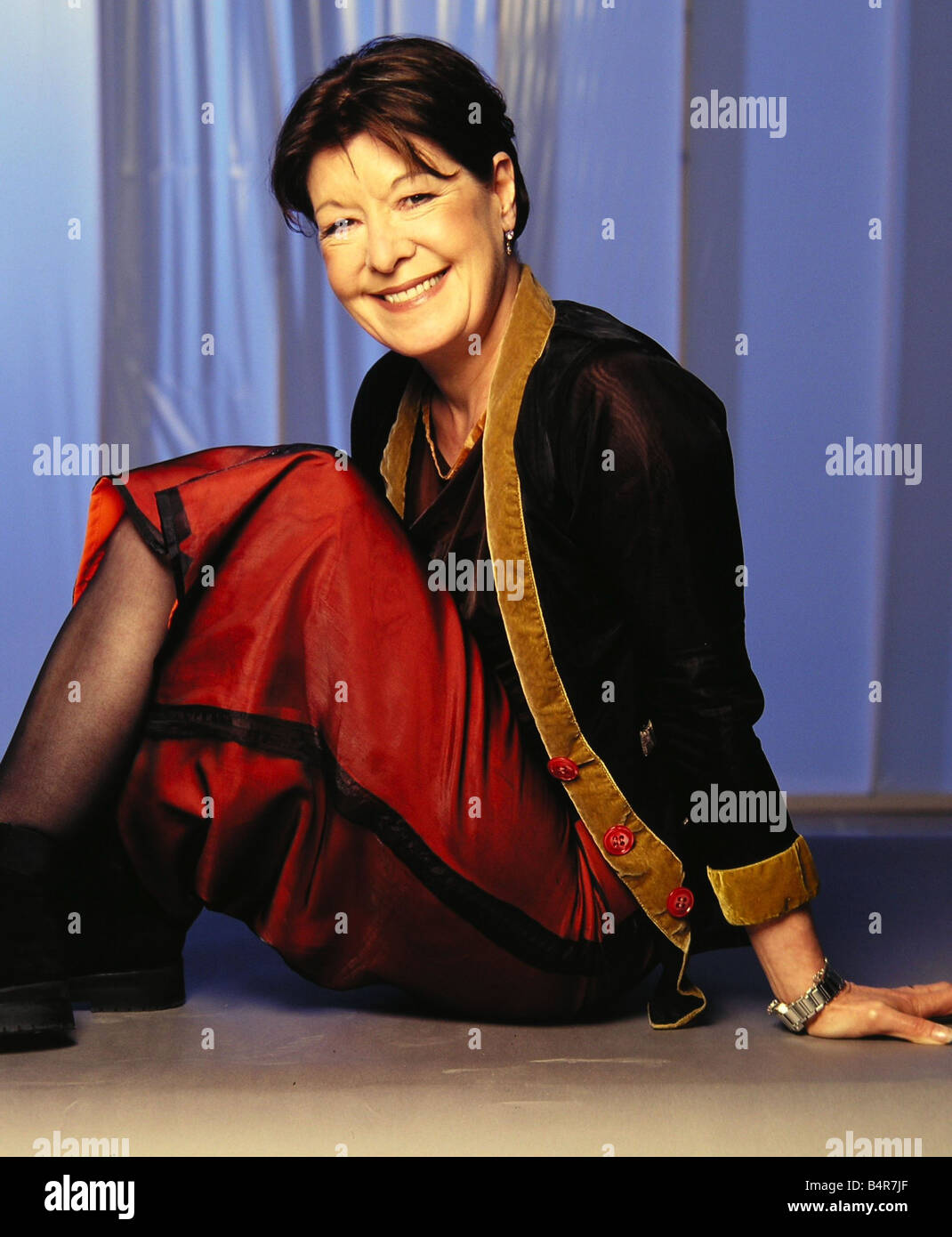 TV actress Roberta Taylor Circa December 2001 Stock Photo Alamy