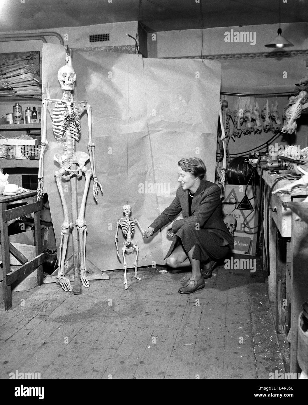TW Fazakerley Skeleton Maker December 1957 Stock Photo - Alamy