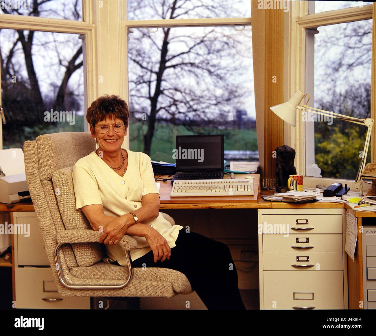 Doctor Penelope Leach Circa December 1991 Stock Photo Alamy