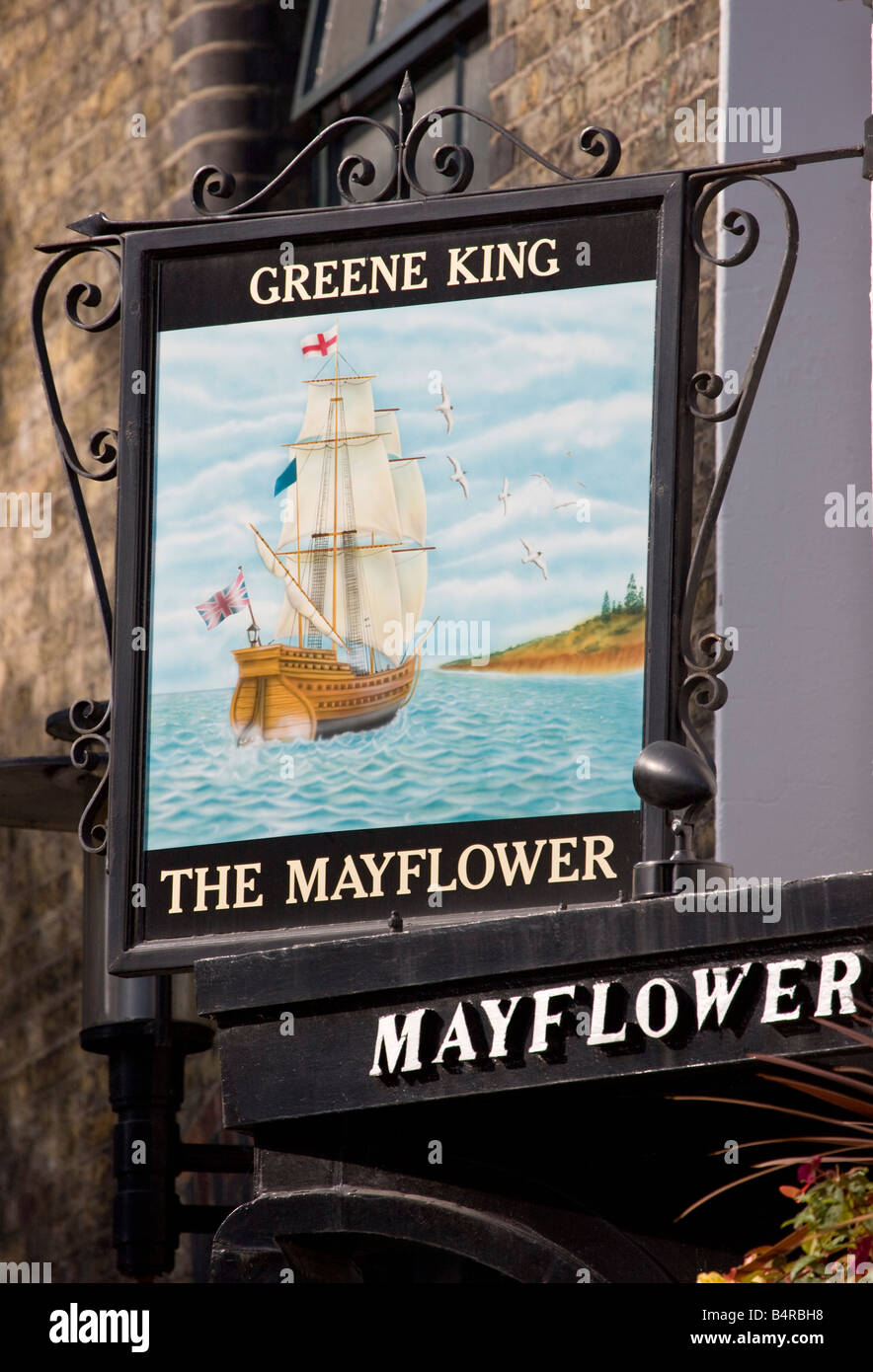 The Mayflower Public House Rotherhithe London Stock Photo