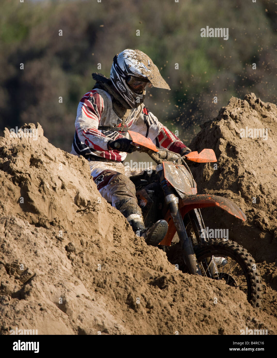 Motocross on the beach hi-res stock photography and images - Alamy