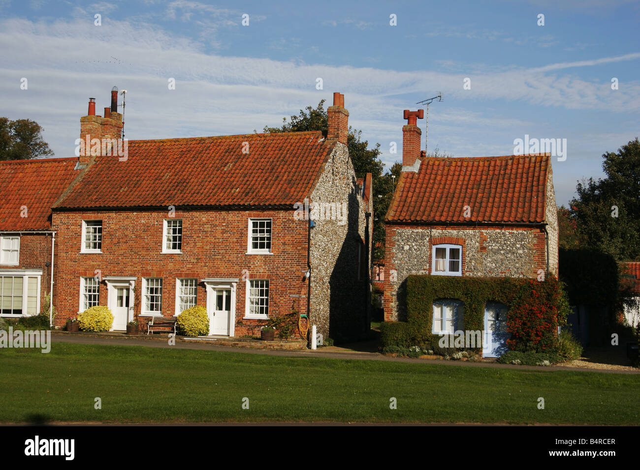 Burnham Market North Norfolk East Anglia village Stock Photo Alamy