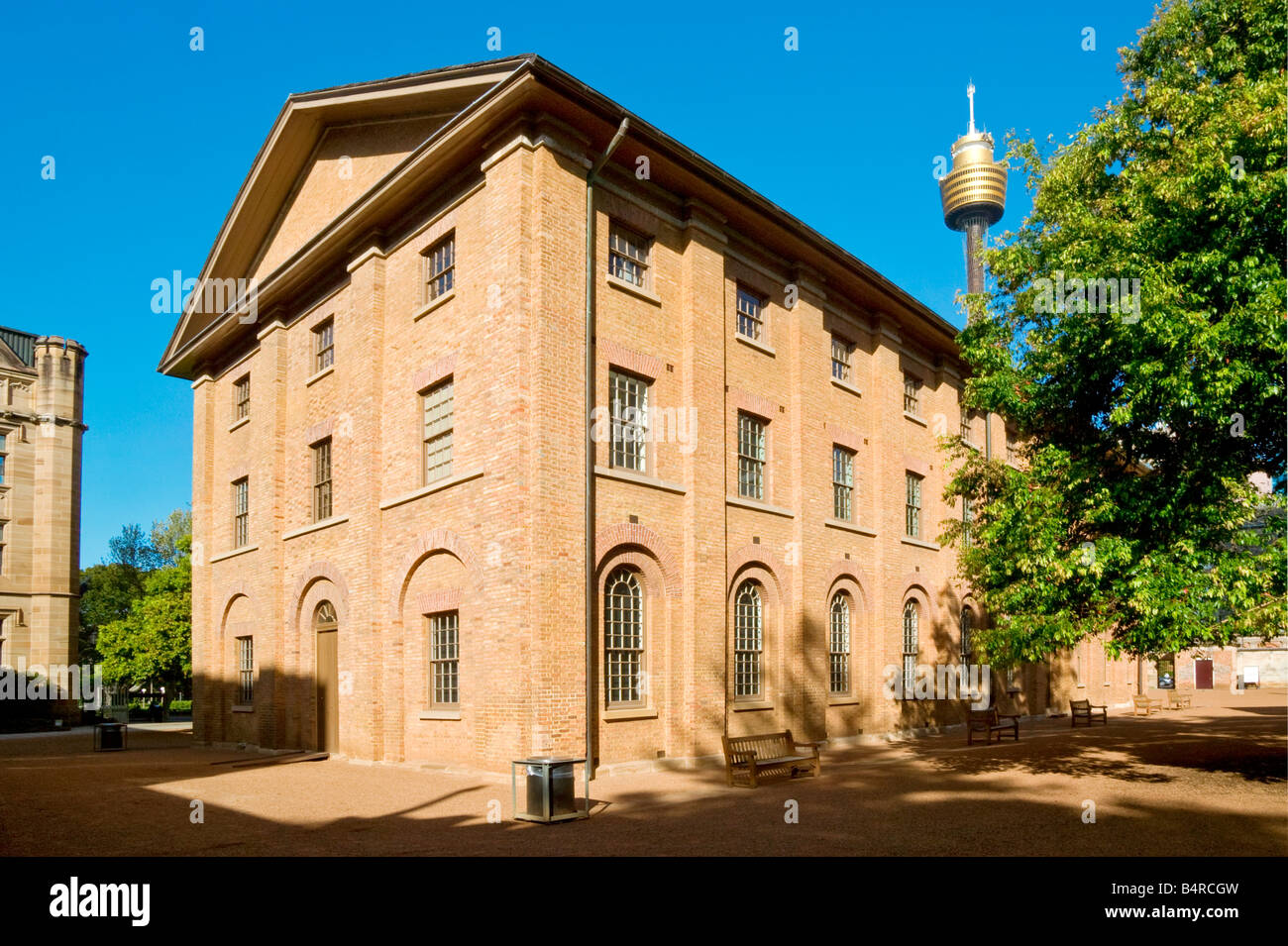 HYDE PARK BARRACKS MUSEUM SYDNEY AUSTRALIA Stock Photo