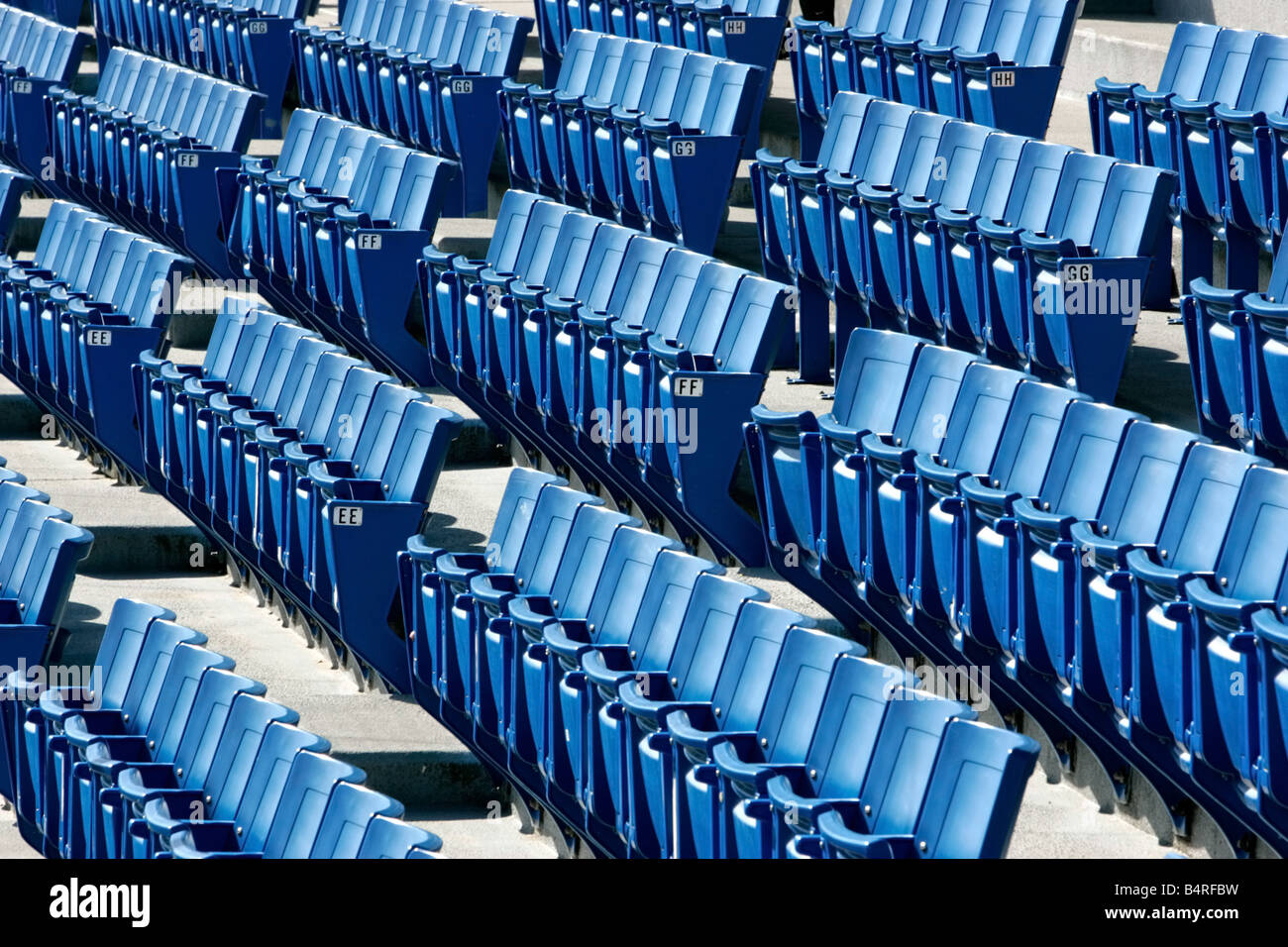 Empty Bleachers Seats High Resolution Stock Photography and Images Alamy