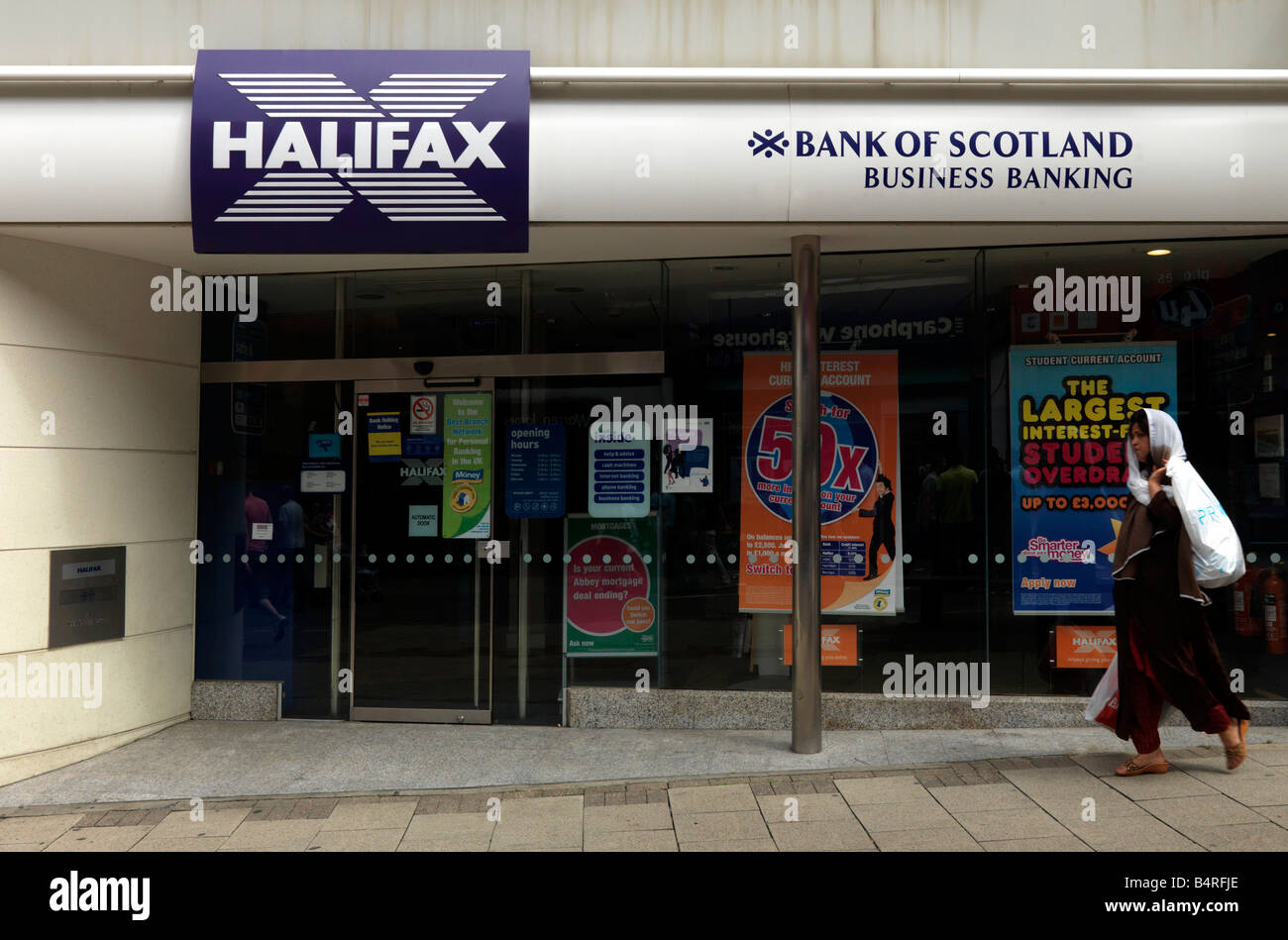 Halifax Building Society Sutton Surrey Stock Photo Alamy