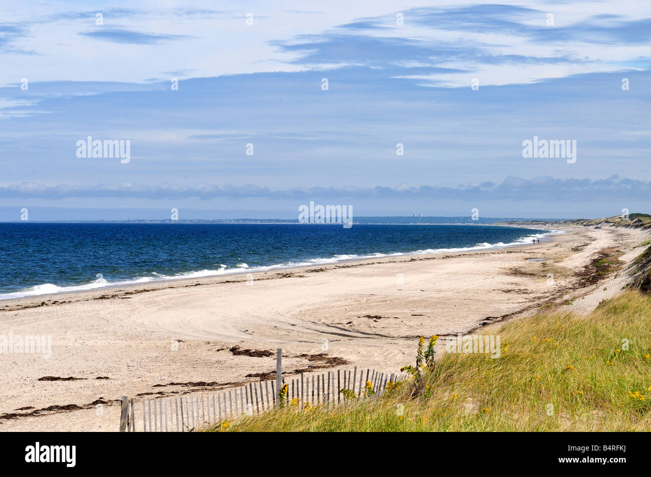 Sandy Neck Beach in Sandwich and Barnstable Cape Cod Massachusetts, USA