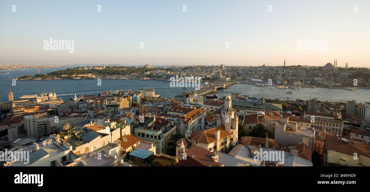 Panoramic view of Istanbul Stock Photo - Alamy
