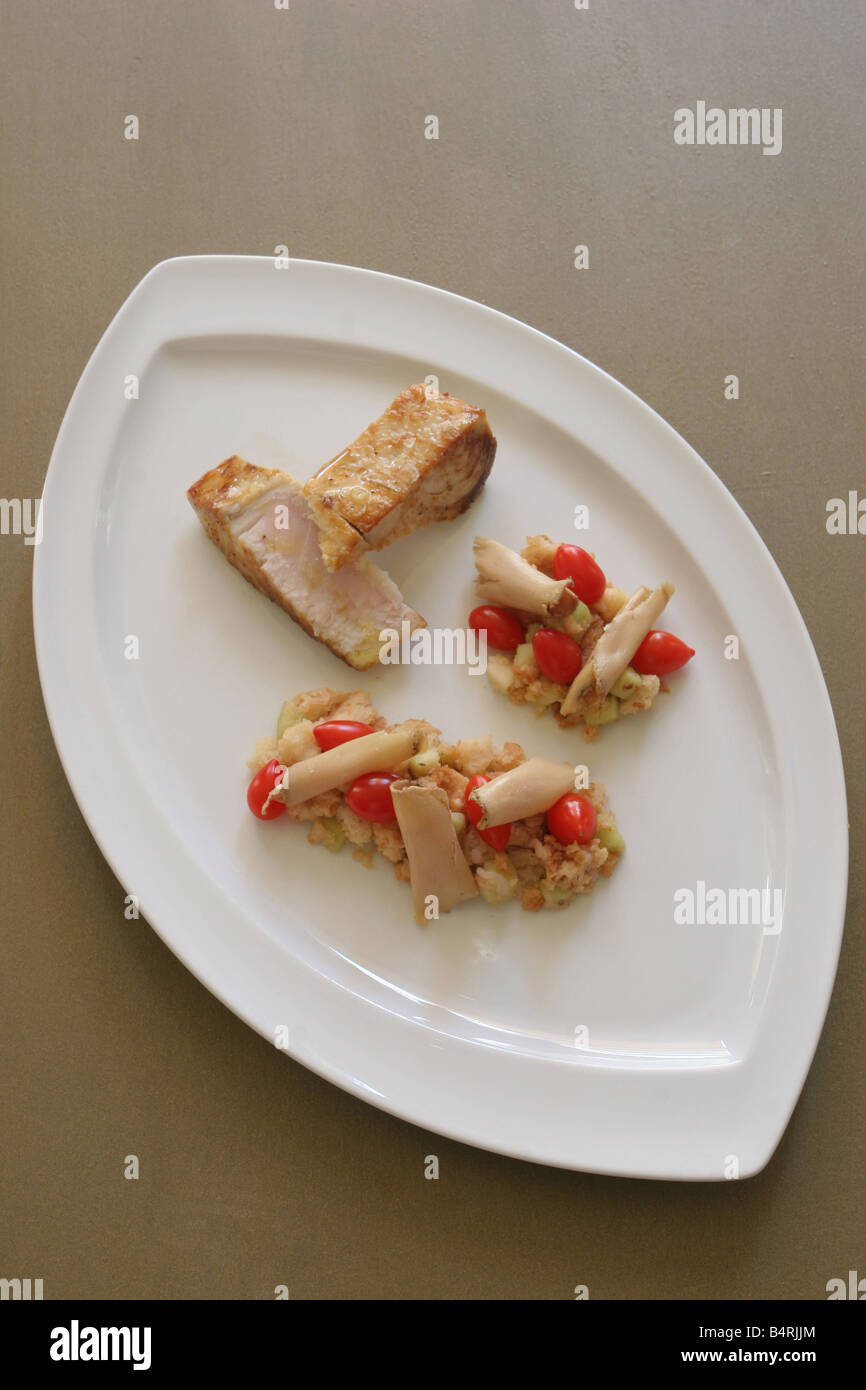 Grilled Ricciola fish, Italy Stock Photo - Alamy