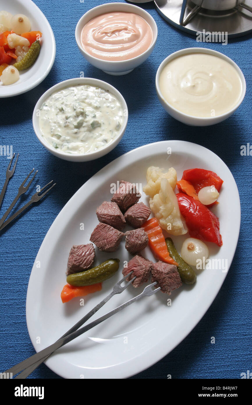 Fondue chinoise, Italy Stock Photo Alamy