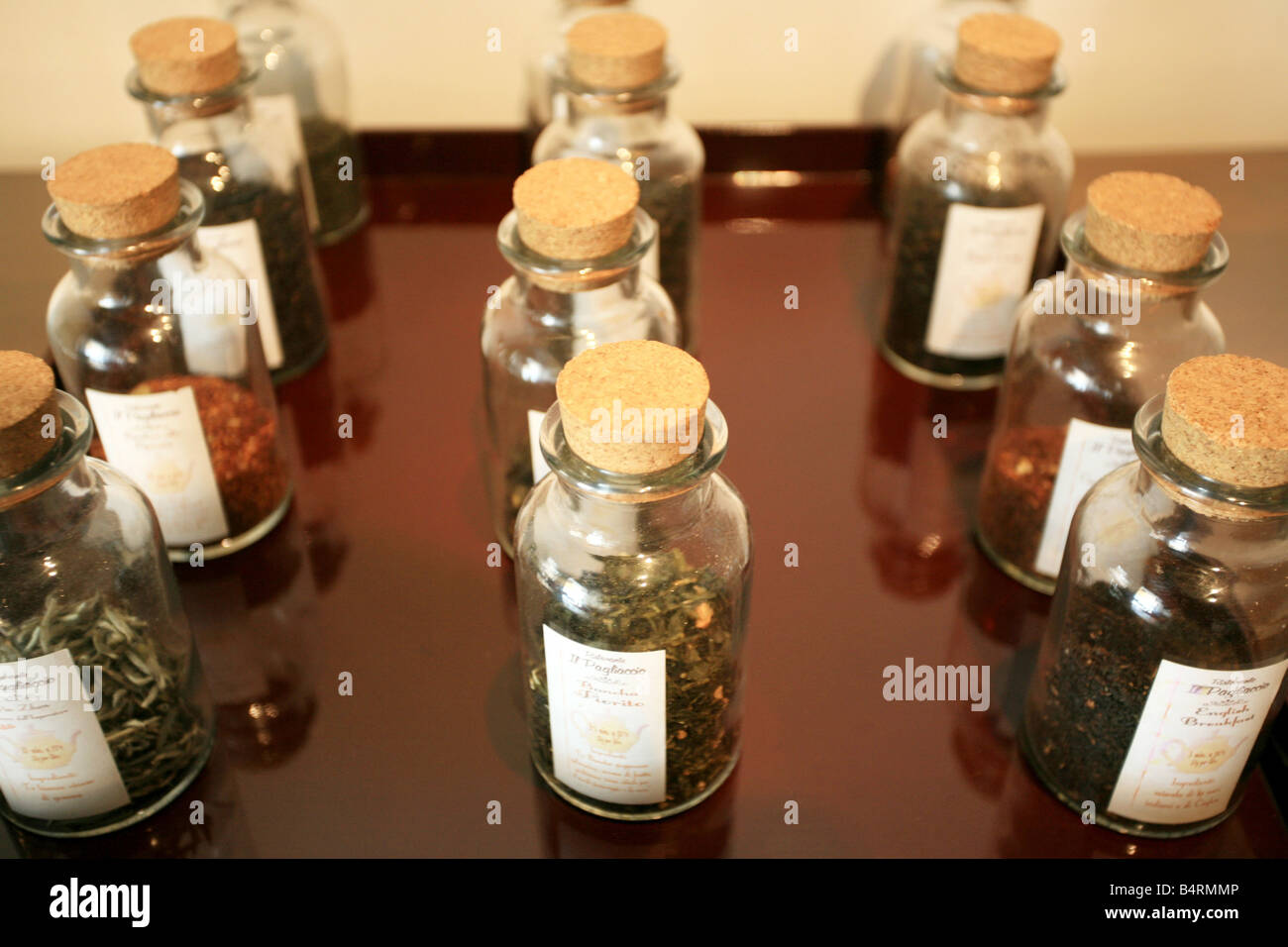 Spices  Il Pagliaccio restaurant  Via dei Banchi Vecchi 129a  Rome  Lazio  Italy Stock Photo