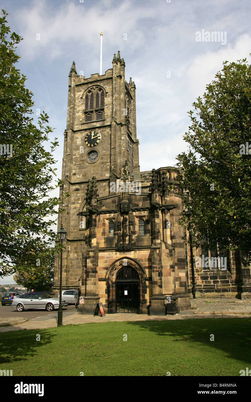 City of Lancaster, England. Lancaster Priory and St Mary’s Parish