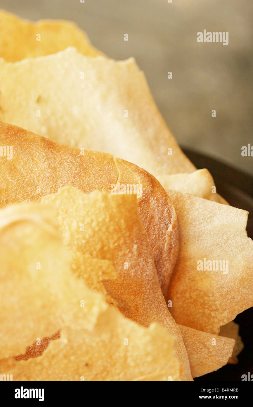 Homemade bread  Il Pagliaccio restaurant  Via dei Banchi Vecchi 129a  Rome  Lazio  Italy Stock Photo