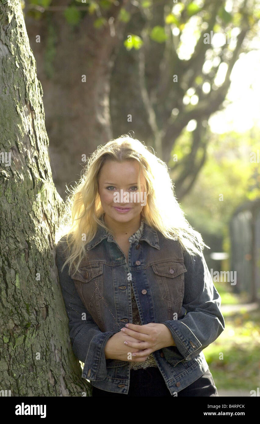 Actress Lucy Davis in Birmingham Stock Photo