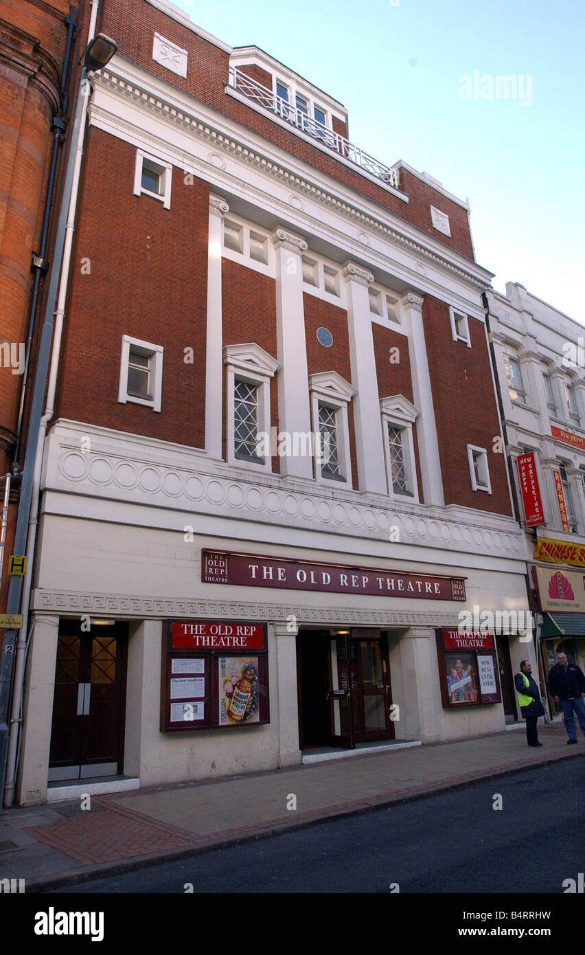 The Old Rep Theatre Birmingham Stock Photo