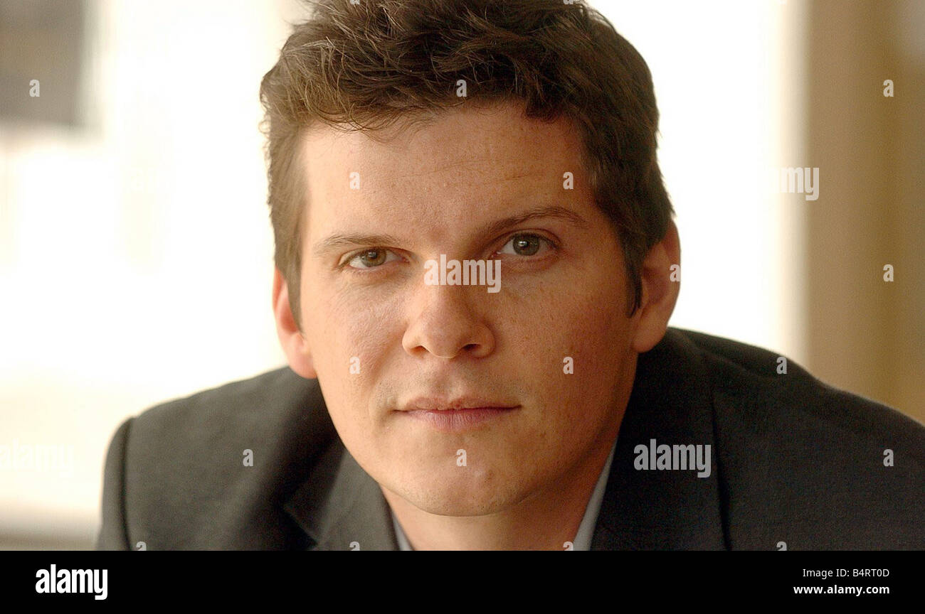 Actor Nigel Harman who is appearing in the hit musical Guys and Dolls at the Alexandra Theatre