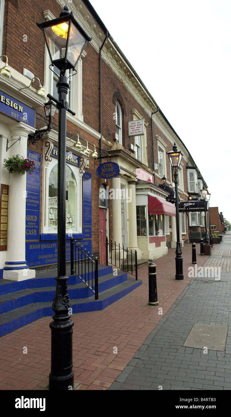 Vyse Street in Birmingham s Jewellery Quarter in Hockley Stock Photo