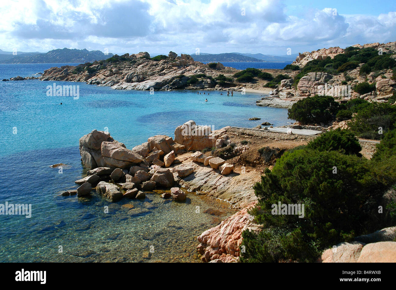 Cala FranceseLa Maddalena islandSardiniaItaly Stock Photo - Alamy