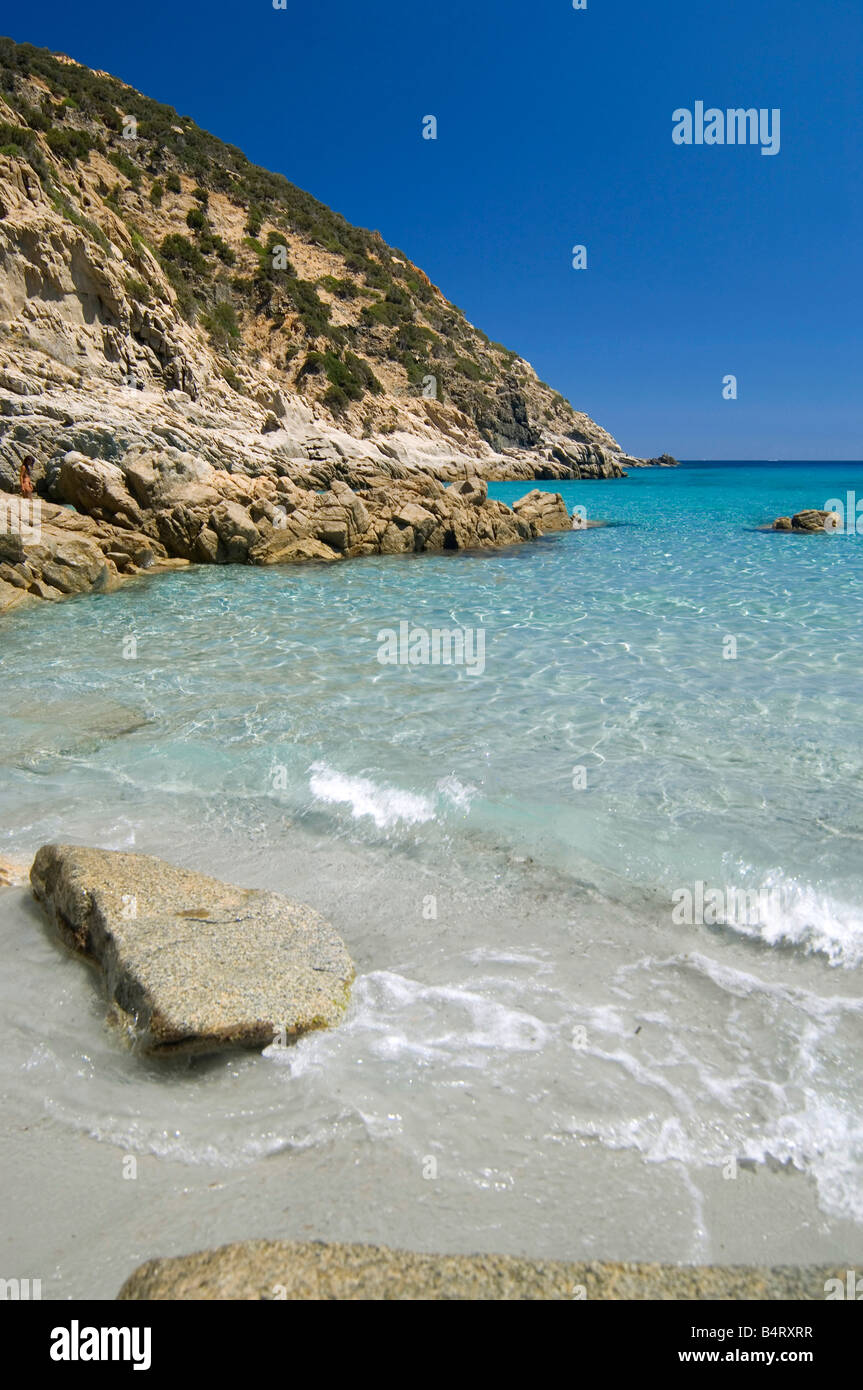 Cala Pisano creek  Capo Boi  Villasimius  Sardinia  Italy Stock Photo