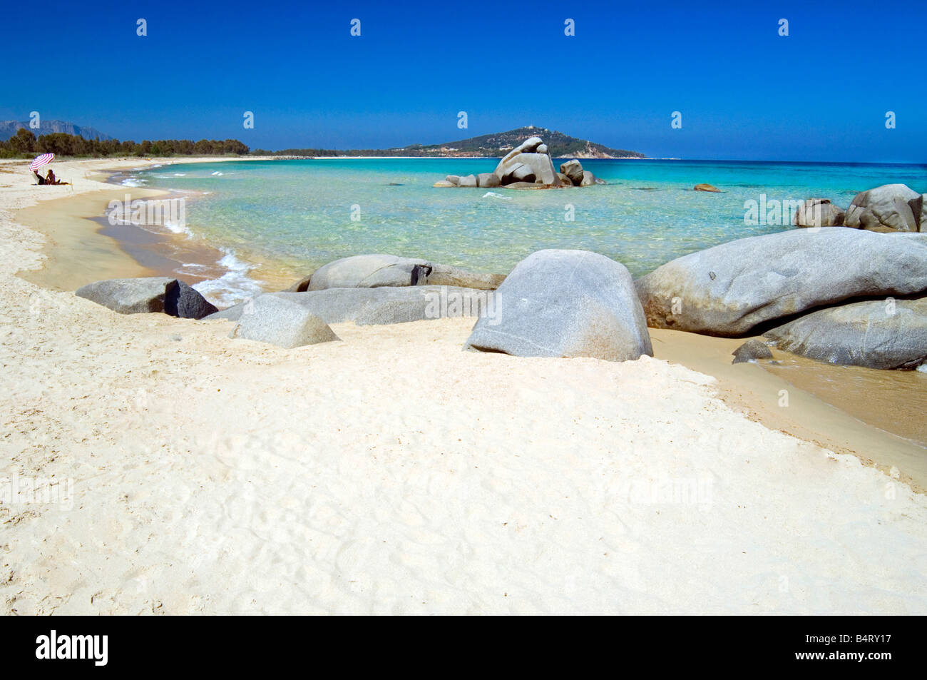 Beach Tortoli Ogliastra Sardinia Italy Stock Photo Alamy