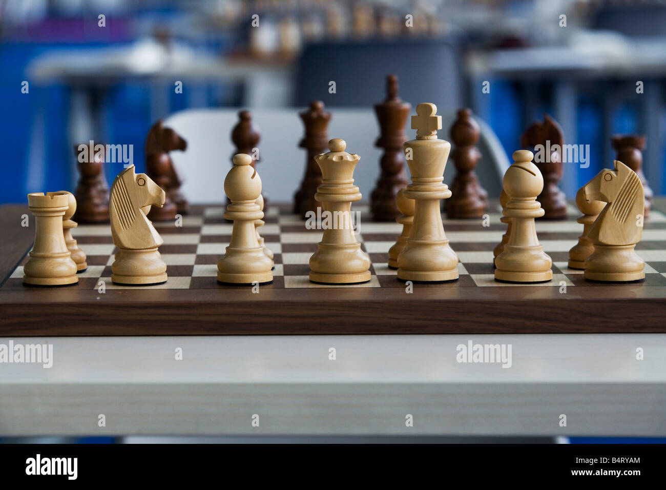 Championship match chess hi-res stock photography and images - Alamy