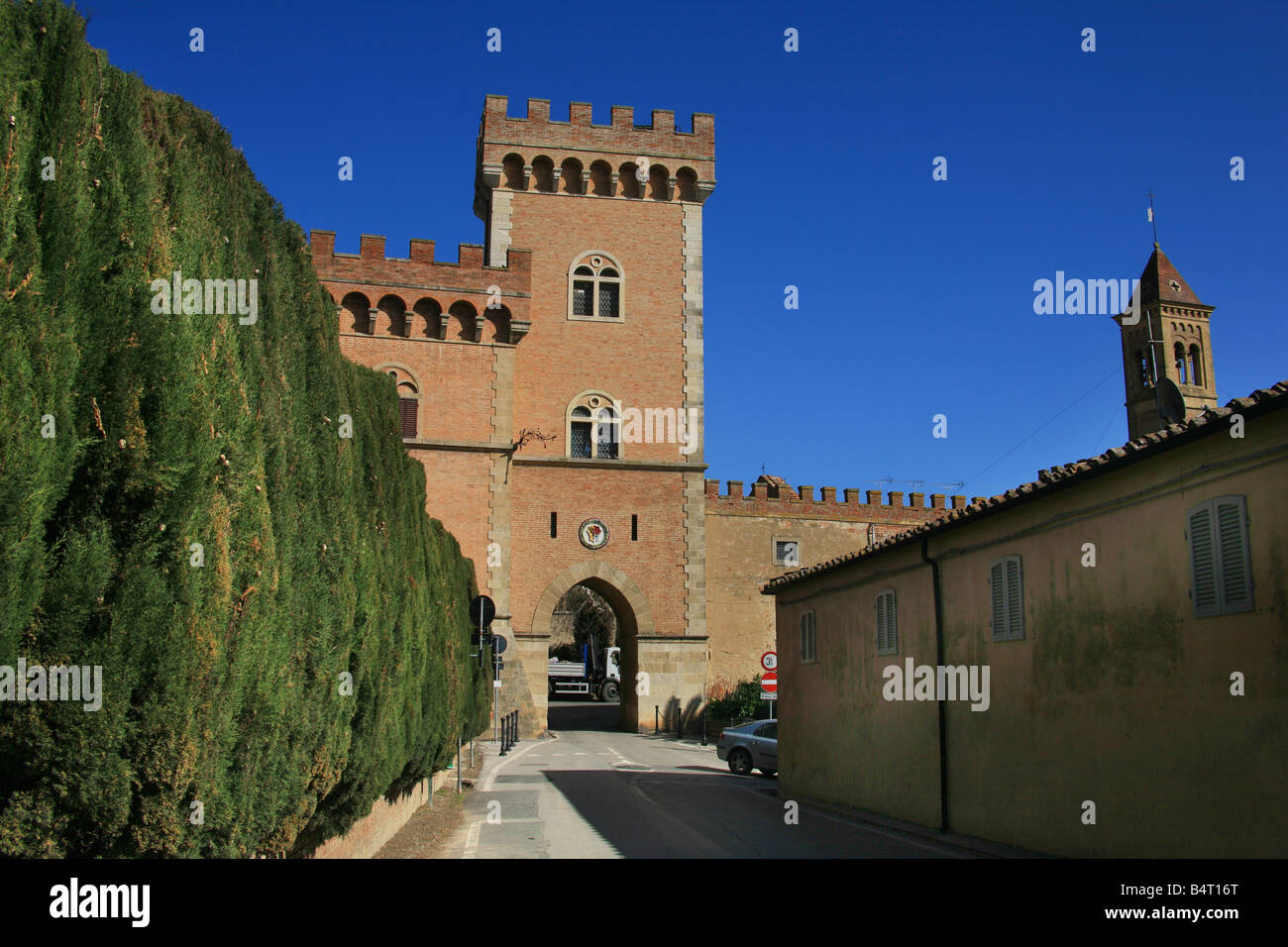 Conti della Gherardesca castle  Bolgheri  Tuscany  Italy Stock Photo