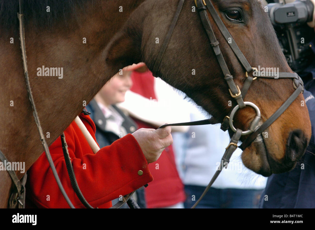 On the first day of the hunting ban in England and Wales members of the