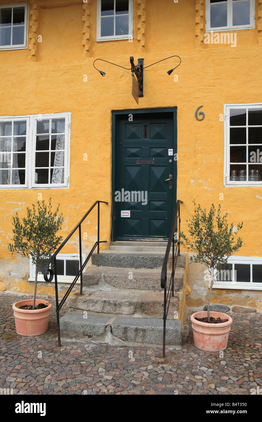 Old houses, Zealand, Denmark Stock Photo Alamy