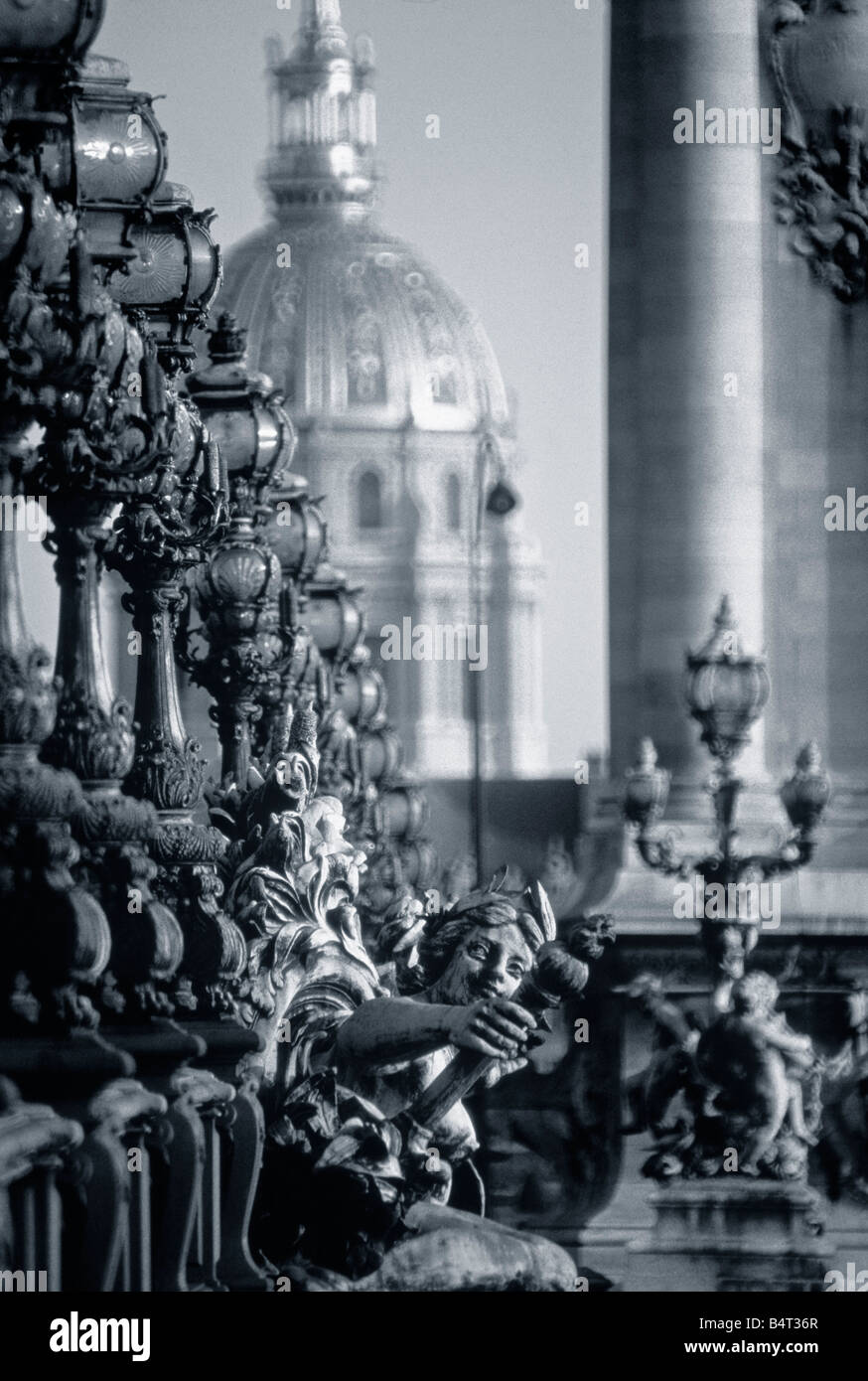 Pont Alexandre III Paris France Stock Photo