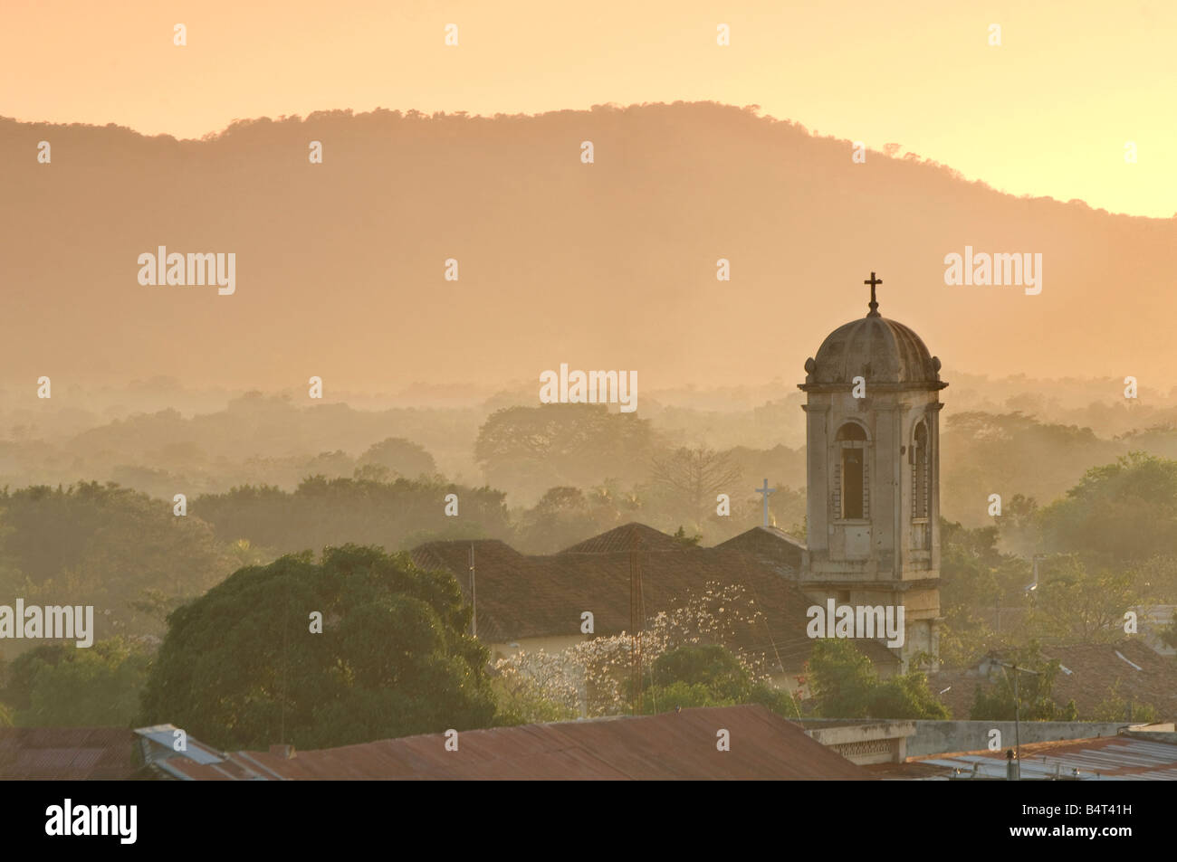 Church, Leon, Nicaragua Stock Photo