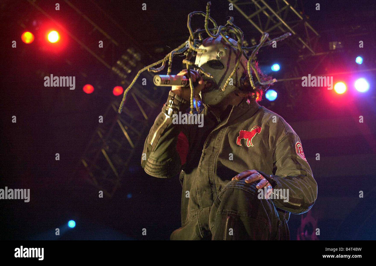 Slipknot in concert at the NEC Birmingham Stock Photo Alamy