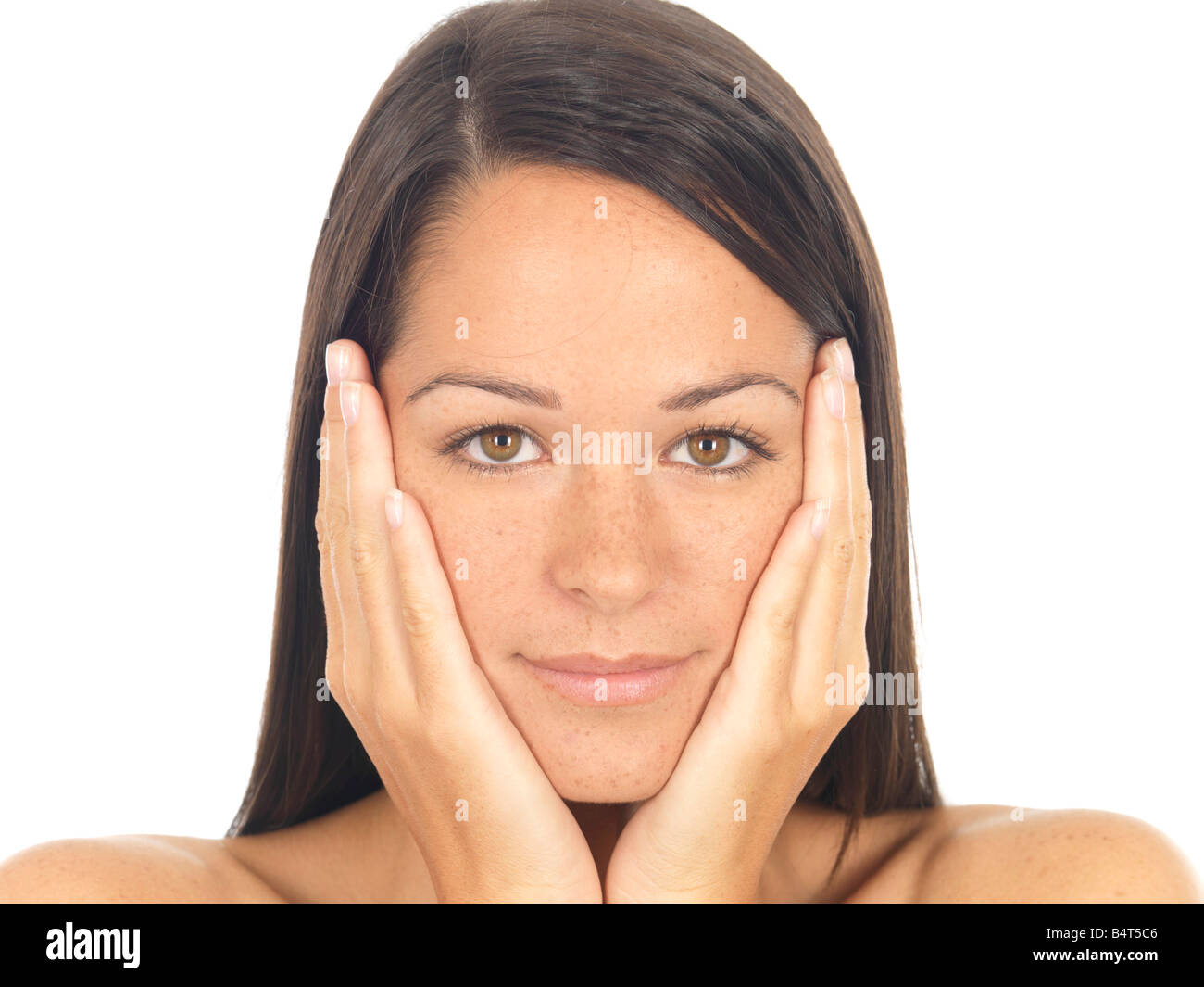 Young Woman Model Released Stock Photo - Alamy