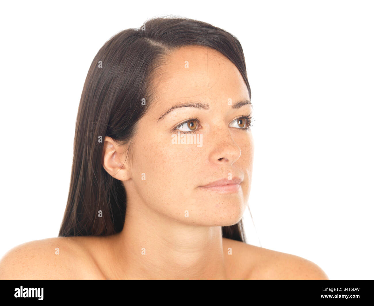 Young Woman Model Released Stock Photo - Alamy