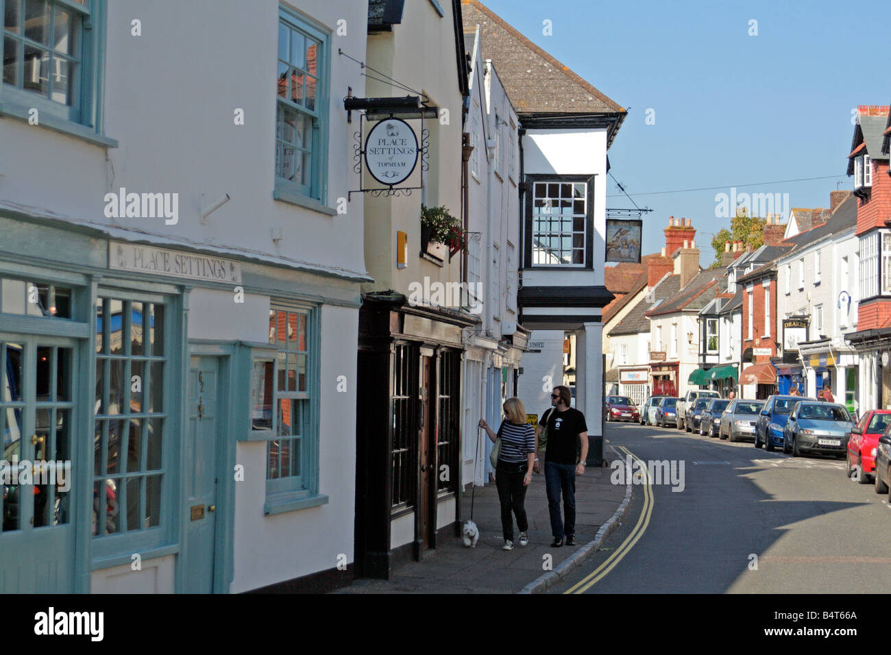 TOPSHAM NEAR EXETER DEVON Stock Photo Alamy