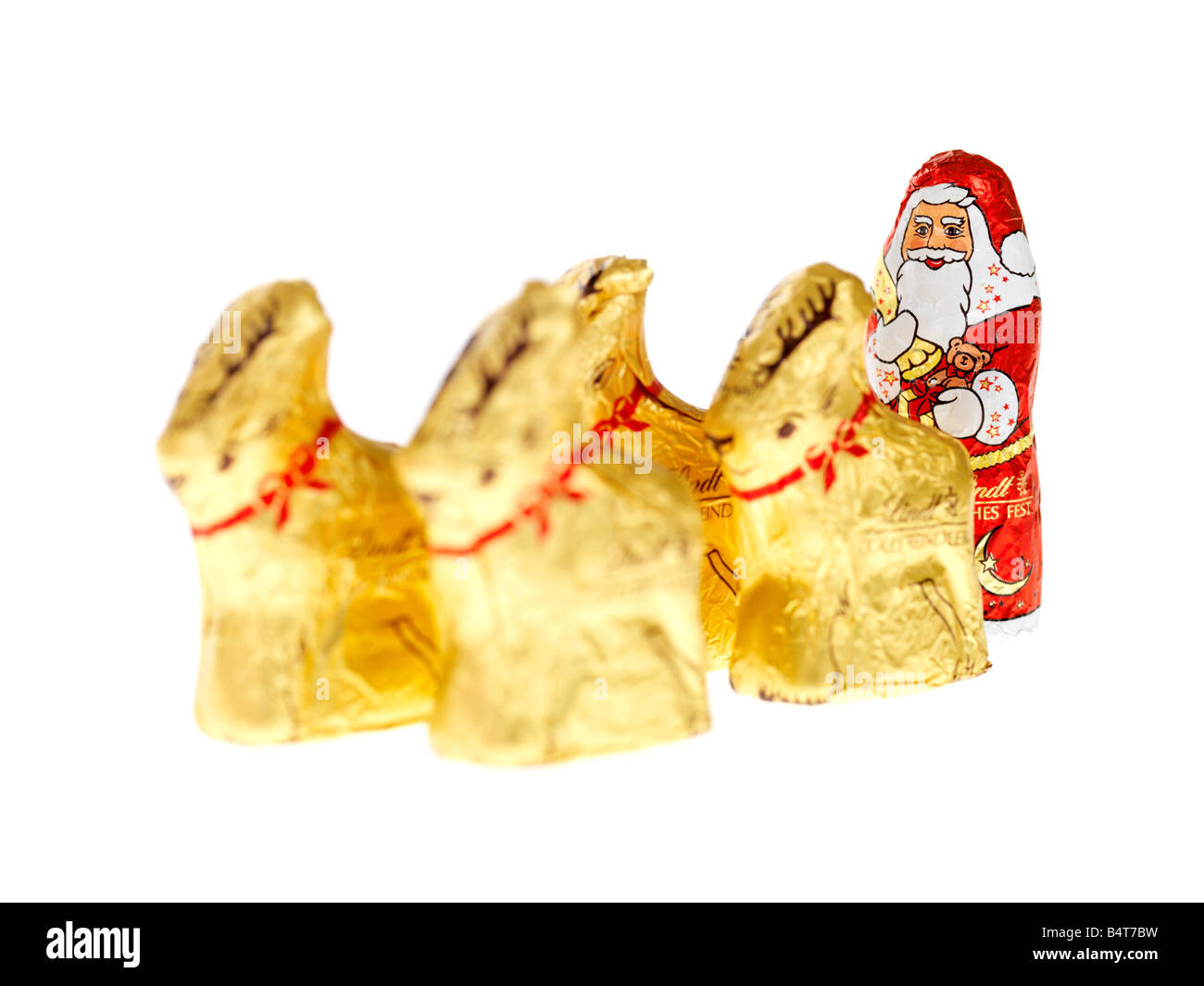 Christmas Chocolates Stock Photo