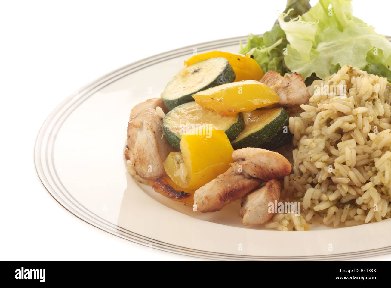 Cooked chicken strips stir fry hires stock photography and images Alamy