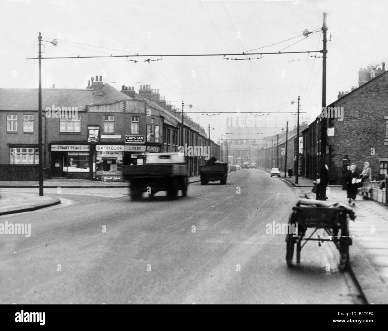 Walker Road Walker Newcastle in 1961 Stock Photo Alamy