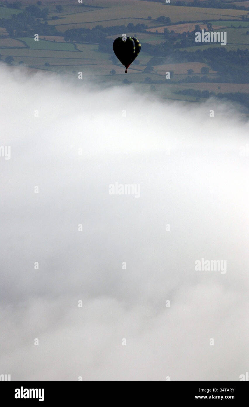 Hot Air Balloon Festival Cofton Park Longbridge Clouds over