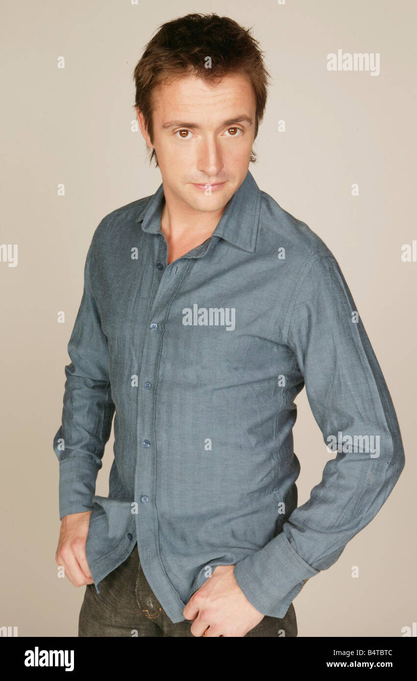 Top Gear Presenter Richard Hammond Studio pix November 2004 Stock Photo