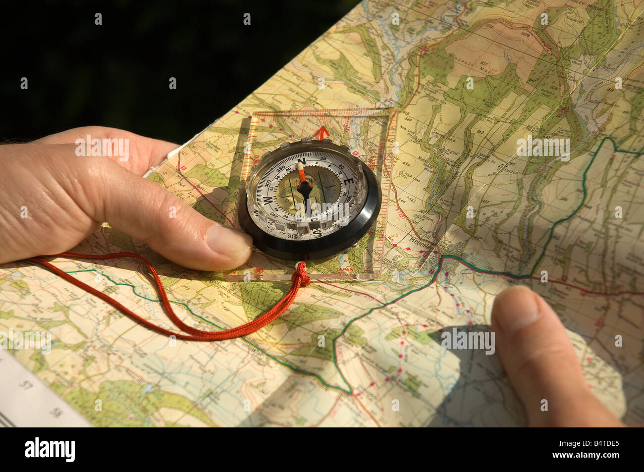 Map Britain Compass Stock Photos & Map Britain Compass Stock Images Alamy
