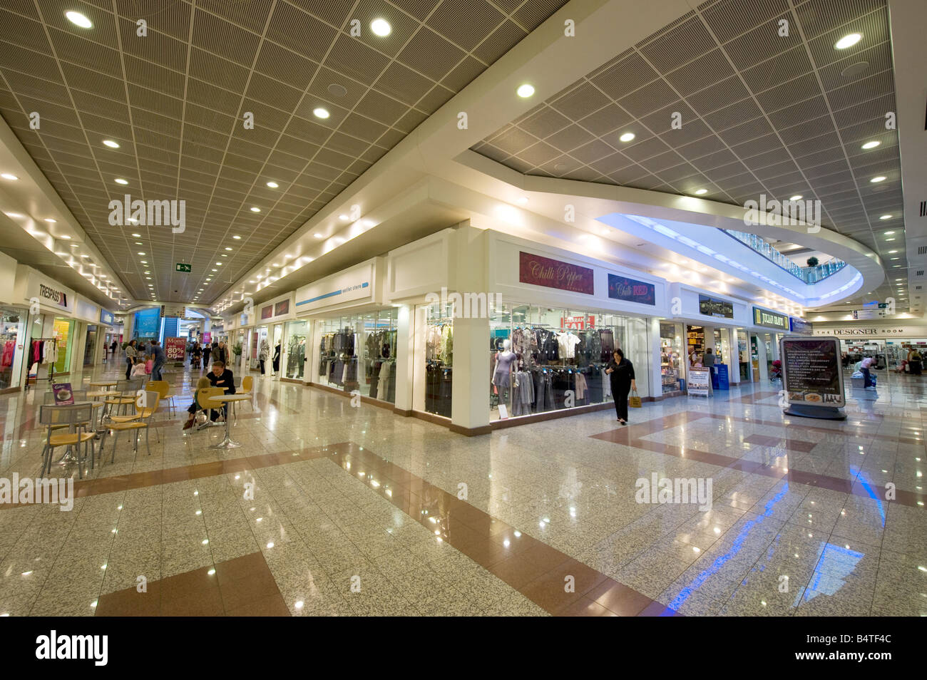 Lowry Outlet Shopping Mall at Salford Quays, Manchester, Great Britain Stock Photo