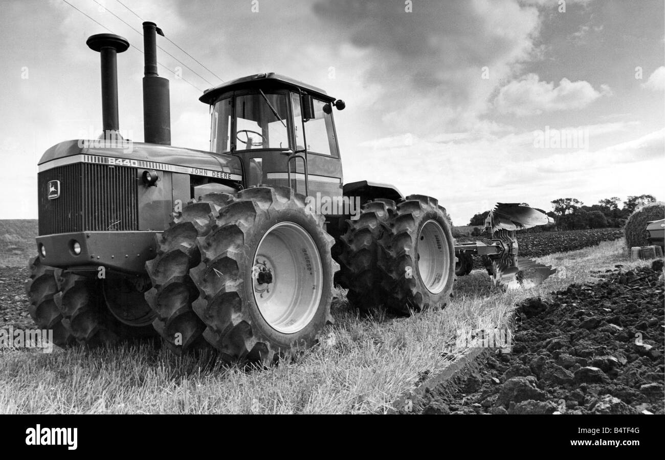 Tractor plough Black and White Stock Photos & Images Alamy