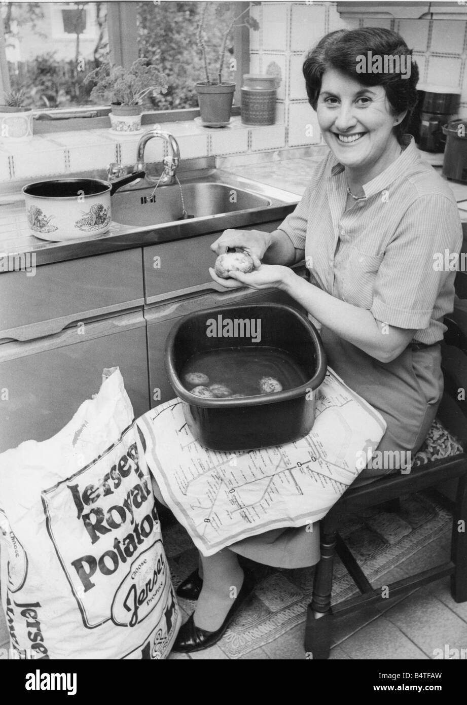 1970s housewife hi-res stock photography and images - Alamy