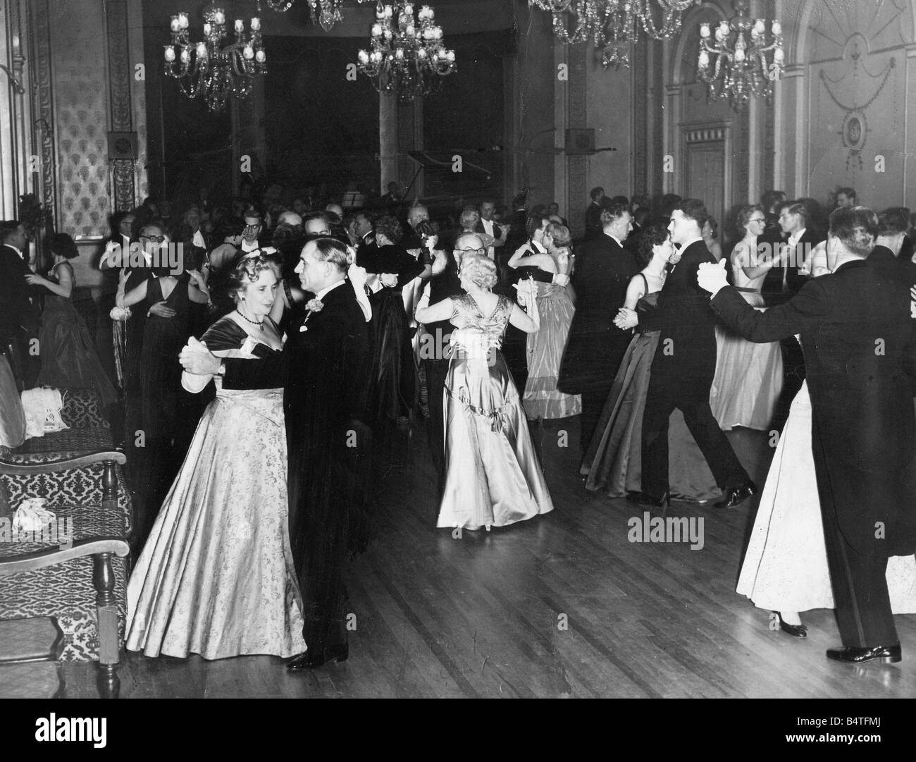 Old time dancing fittingly enough at the old Assembly Rooms in Stock